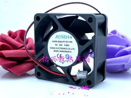 1 PCS  welder/inverter fan cooling fan RD6025B24H-A 6025 6CM 24V 0.20A  Fan