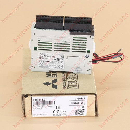 1PC   Mitsubishi FX3UC-4AD PLC module  SHIP