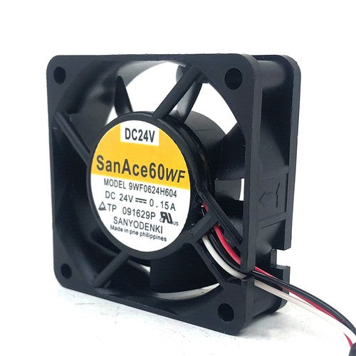 One For SANYO  9WF0624H604 24V 0.15A 6020 Axial Fan Free Shipping