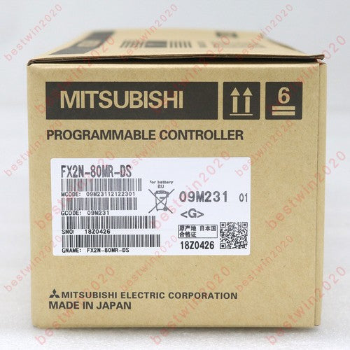 1pcs  Mitsubishi PLC Programmable Controller FX2N-80MR-DS Fast Shipping