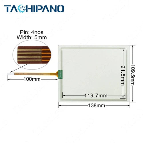 for 6AV6 640-0CA11-0AX1 TP177 + Screen + Film 6AV6640-0CA11-0AX1 Plastic Cover