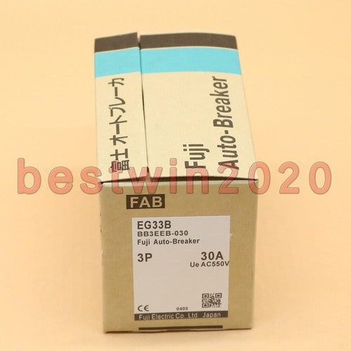 Fuji Electric EG33B 3P 30A  Leakage Circuit Breaker