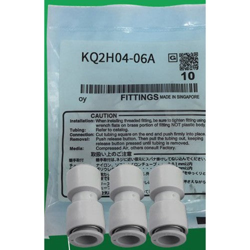 1Bag/10pcs  SMC KQ2H04-06A KQ2H04-06A Fittings Free shipping
