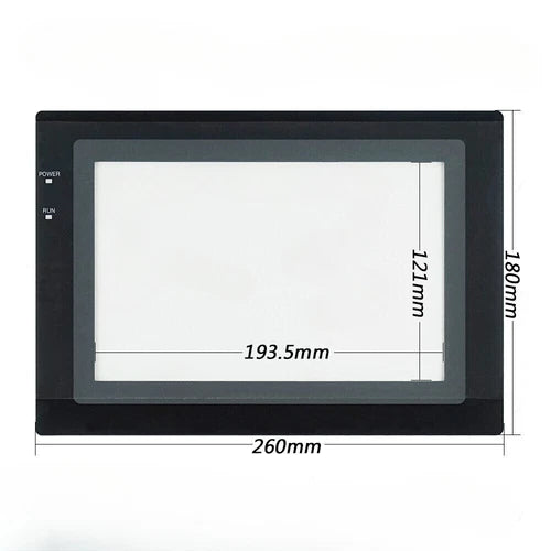 1X For Touch screen Panel glass with Protective film overlay NT600S-ST121B-EV3