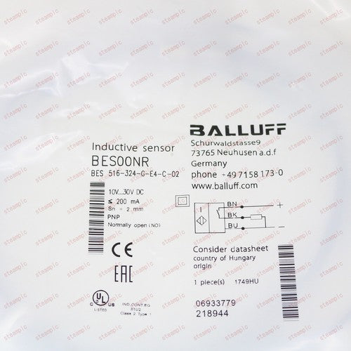 1pcs  balluff Proximity sensor BES 516-324-G-E4-C-02 Fast Delivery