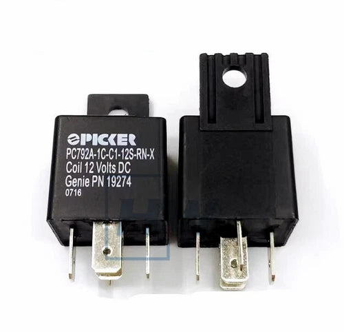 2pc 5-pin 12V Automobile Relay   PC792A-1C-C1-12S-RN-X