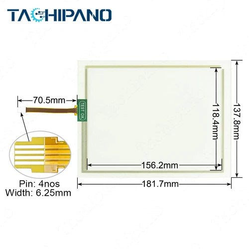 for 6AV6 645-0CC01-0AX0 + Keypad Keyboard 6AV6645-0CC01-0AX0 Touch Screen Panel