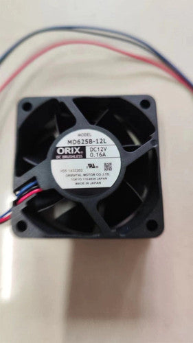 1 pcs ORIX Fan MD625B-12L DC12V 0.16A 6025 6cm 3-wire cooling fan