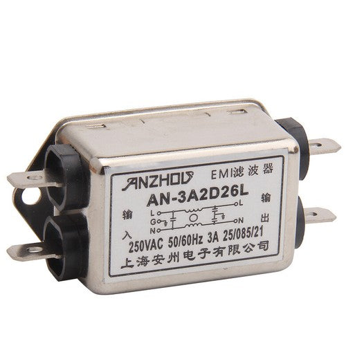 1PC  EMI FILTER 3A6A10A Filter AN-3A2D26L AN-6A2D26L AN-10A2D26L