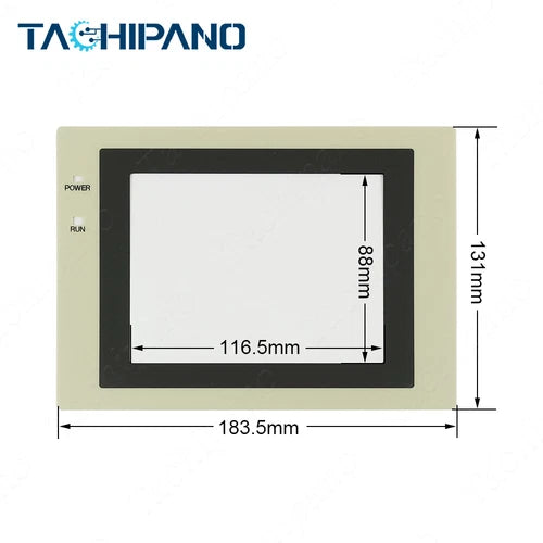 1SET  Touch Screen Panel for   NT31-ST121-V2 with Front Overlay NT31-ST121-EKV1