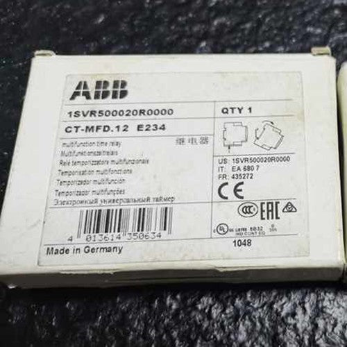 one  ABB CT-MFD.12 E234 1SVR500020R0000 Time Relay Fast Shipping