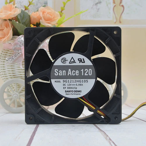 1pcs  pwm fan 9G1212HG105 12CM 12V 0.98A 12038