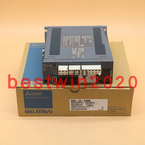 Mitsubishi in box servo drive MR-J3-100B MRJ3100B One year warranty