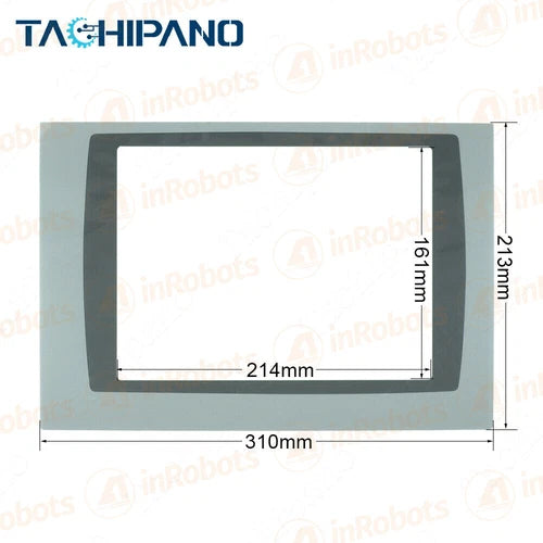 1SET for 2711P-RDT10C Panel Glass Digitizer with Protective Film- Touch Screen