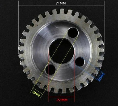 1PC/1Set  For   Milling Machine Mill Head Gear Tilt Turbine Adjust Worm