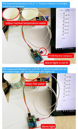 MAX31865 PT100 PT1000 Temperature Detector Sensor Module Platinum RTD Resistance