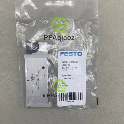 FESTO VUVG-L14-M52-AT-G18-1P3 566499 1PC  Solenoid Valve Free Shipping