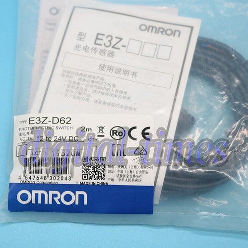 Omron E3Z-D62 E3Z-D62 Photoelectric Switch 12-24VDC Free Shipping#JL