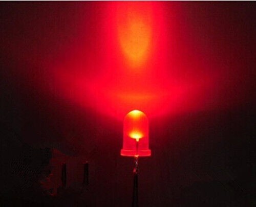 1000pcs 5mm Red Diff LED Light Lamps