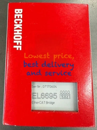 1PCS EtherCAT Bridge Terminal    EL6695
