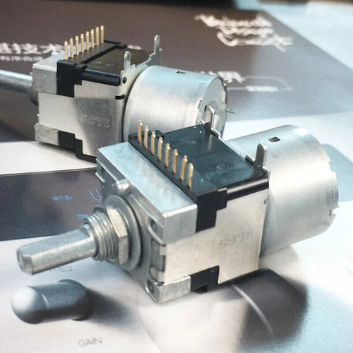 1PC Potentiometer Rotary Motor-driven Quad Metal shaft Remote  RK168 50K
