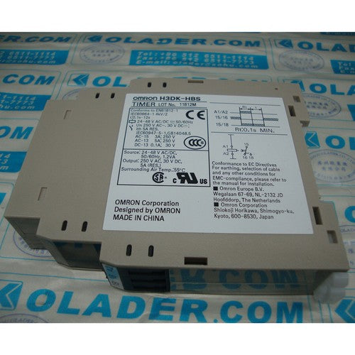 OMRON  time relay H3DK-HBS H3DKHBS IN BOX FREE SHIPPING
