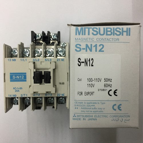 1PC  FOR MITSUBISHI Contactor S-N12 AC110V FAST SHIP