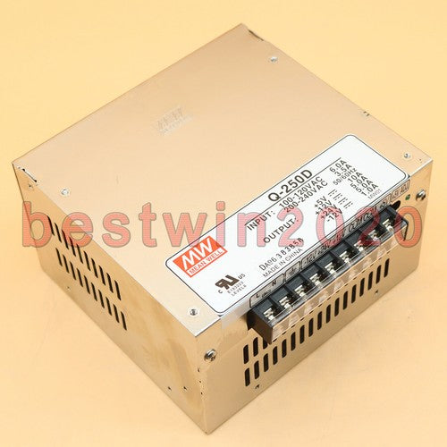MEANWELL Q-250D 100-120V 6.0A 200-240V 3.5A  Switching Power Supply