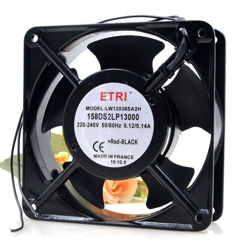 1 PCS ETRI Fan LW12038SA2H 158DS2LP13000 AC220V 12038 12CM cooling fan 2 wire