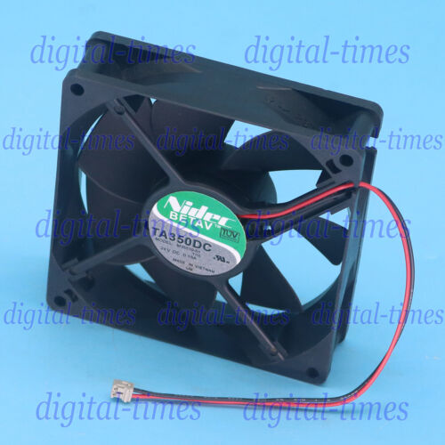 NIDEC TA350DC M35519-51 DC24V 0.16A 90*90*25mm 2pin cooling fan FAST DELIVERY