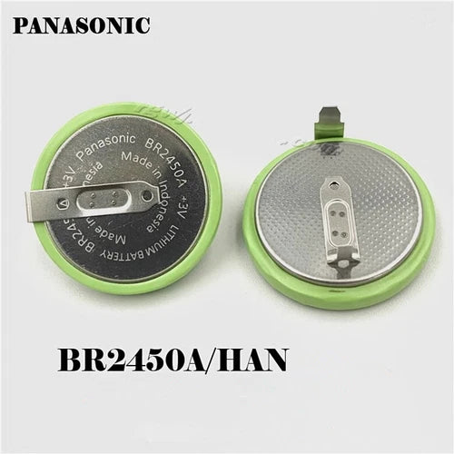 1PC  high temperature resistant 3V button cell. BR2450A/HAN