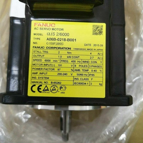For FANUC A06B-0218-B001  servo motor Free Shipping
