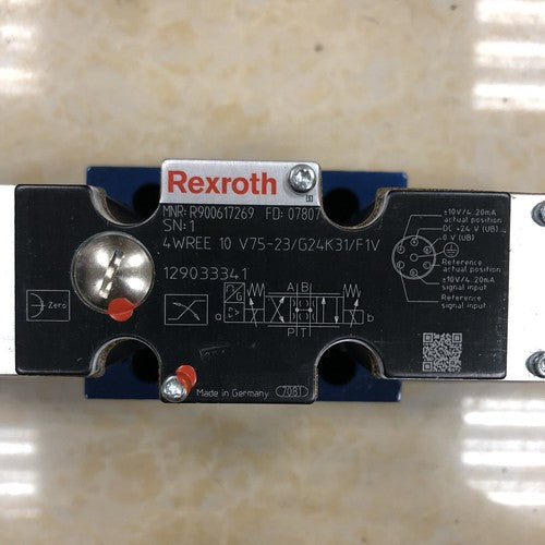 4WREE10V75-23/G24K31/F1V Rexroth valve R900617269 Fast Delivery