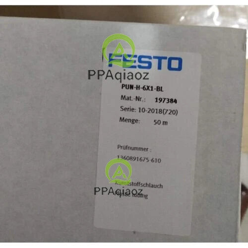 1PC  FESTO PUN-H-6X1-BL 197384 Plastic Tubing  One PUNH6X1BL