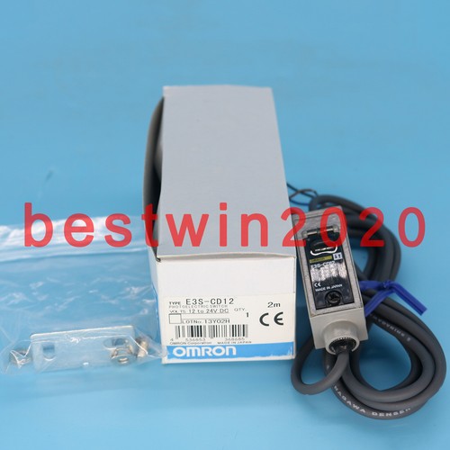 OMRON E3S-CD12 Photoelectric Switch Sensor E3SCD12 10-30VDC 2M