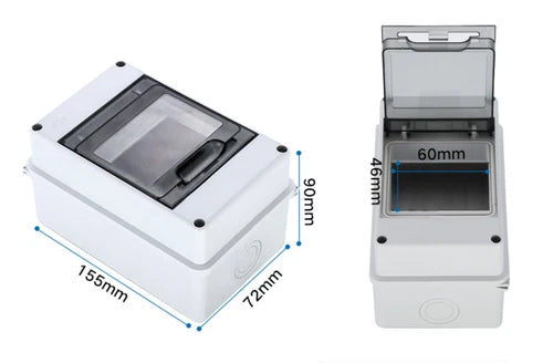 Switch Box Electrical Box Waterproof Plastic Distribution Box Circuit Breaker