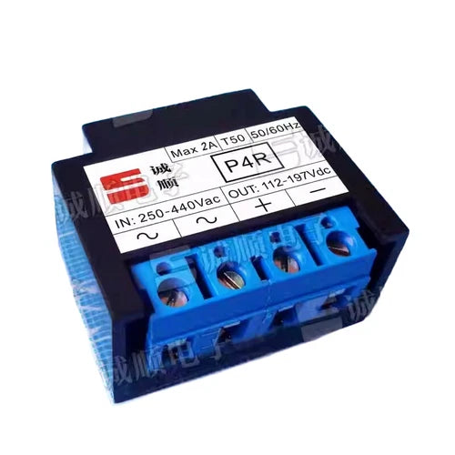 1pcs Replace IN 250-440VAC OUT 112-197VDC Rectifier P4R MAX 2A 50/60Hz