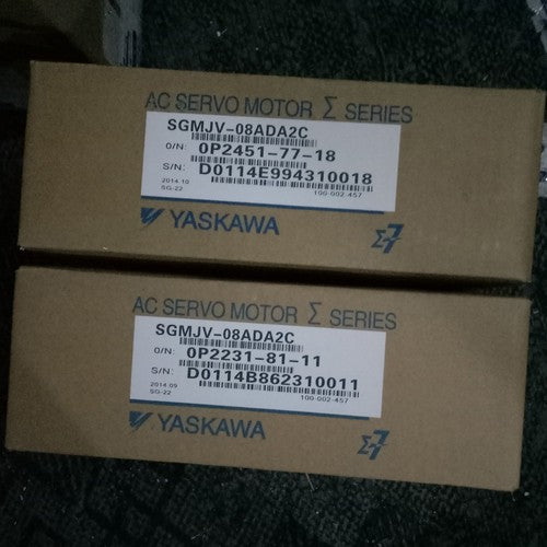 1ps  yaskawa servo motor SGMJV-08ADA2C in box Fast Delivery