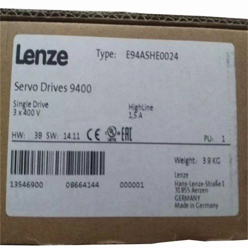 1 PC E94ASHE0024  LENZE E94ASHE0024 Servo Drive