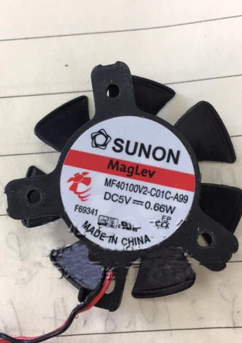 diameter 37MM hole pitch 20-26-26MM graphics card silent fan MF40100V2-C01C-A99