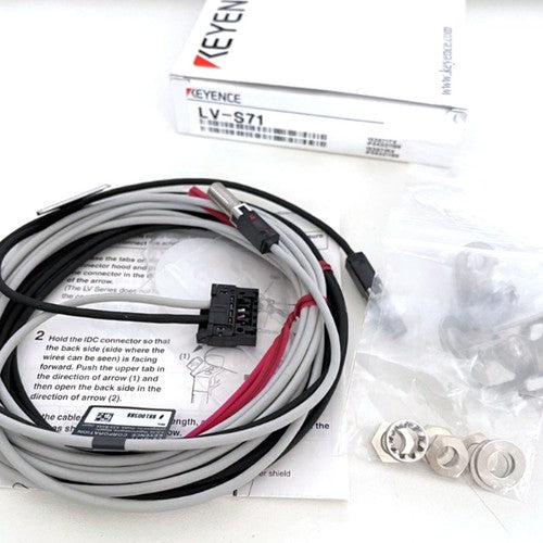Keyence LV-S71 Ultra-Compact Digital Laser Sensor