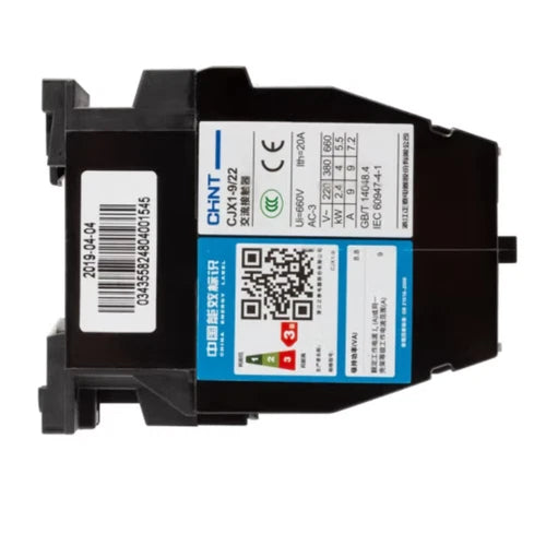 1PC  AC Contactor CJX1-9/22 AC24V 36V 110V 220V 380V  CJX1 Series