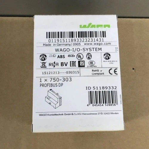 750-303  WAGO 750303 Profibus Terminal Module