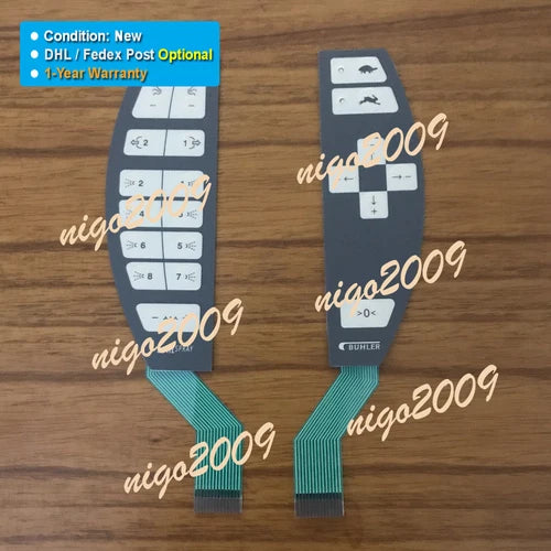 1SET Fit for Membrane Keypad + Touch Screen Glass    KeTop C100 B / 62858 / 23