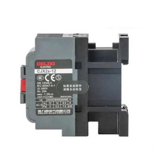 1PC  AC Contactor (1NO+1NC,1NO,1NC)     CJX2s-12 Series 12A