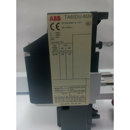 one  abb relay TA85DU-85M TA85DU-85M 60-85A spot stock