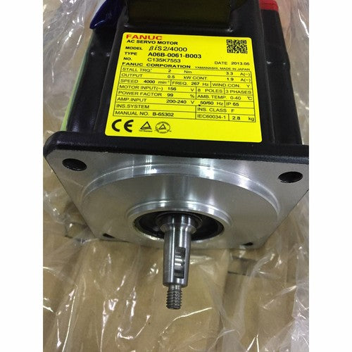 For FANUC A06B-0061-B003  servo motor Free Shipping