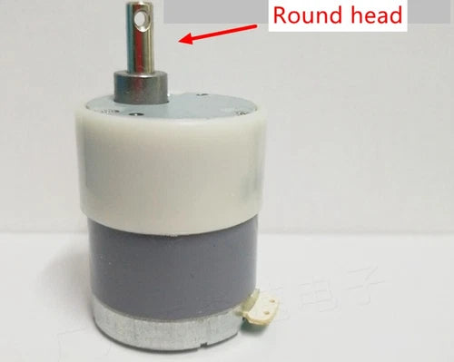1PCS  9V 110rpm Currency Counter Gear Motor 35ZYC-01 = 35ZYL002 Round Head