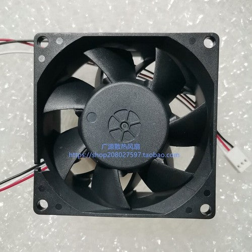 1 PCS RUNDA Fan RD8038B12H-RS DC12V 1.0A 8038 8cm 3 wire cooling fan