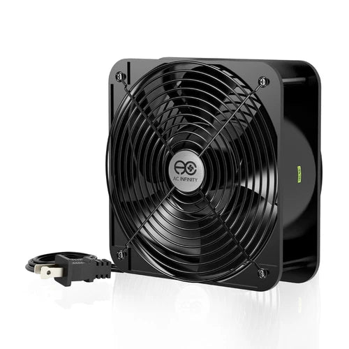 1X Dual Ball Cooling Muffin Axial Fan High-Speed 120V AC HS2060A-X 200x200x60mm